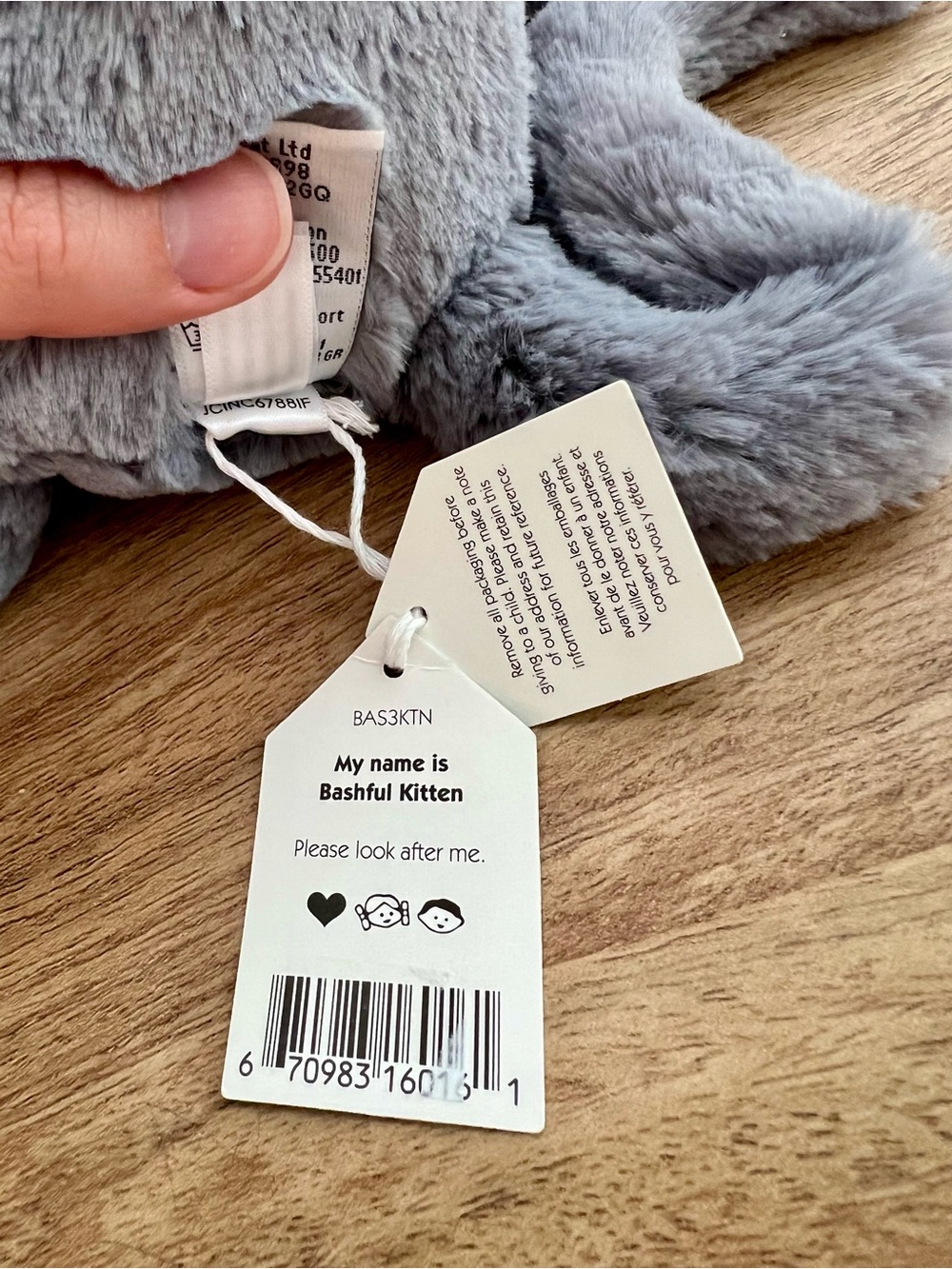 Jellycat Bashful Kitten BNWT - Picture 5 of 5